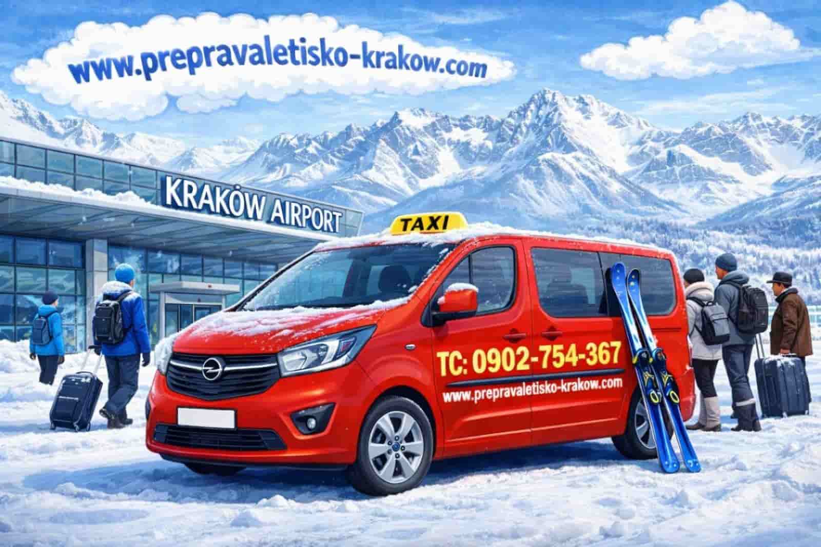 poprad krakow preprava na letisko